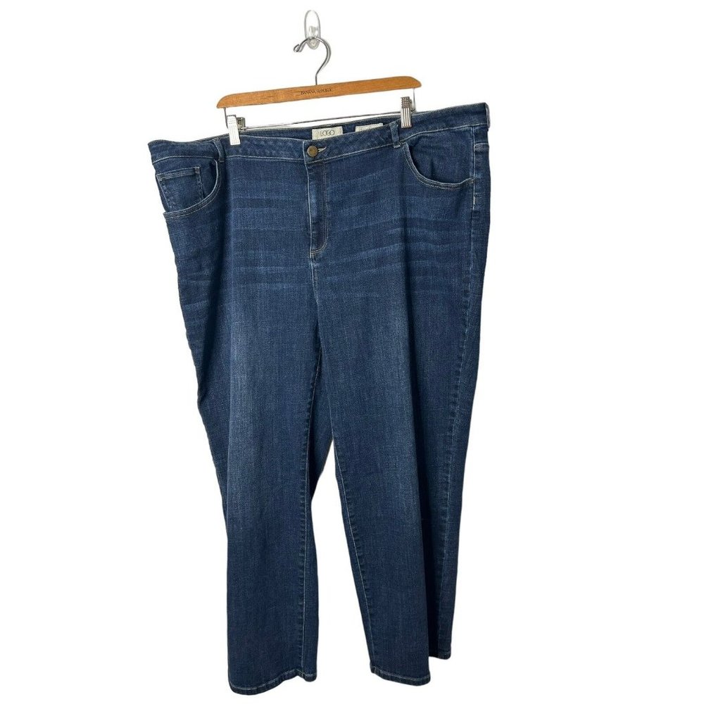 LOGO by Lori Goldstein Boyfriend Jeans plus size 26‎ womens